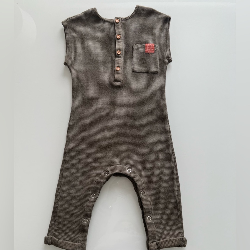 Art Class Cuffed Thermal Romper Sz 18M